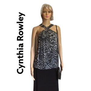 Cynthia Rowley size L animal print tank, c…
